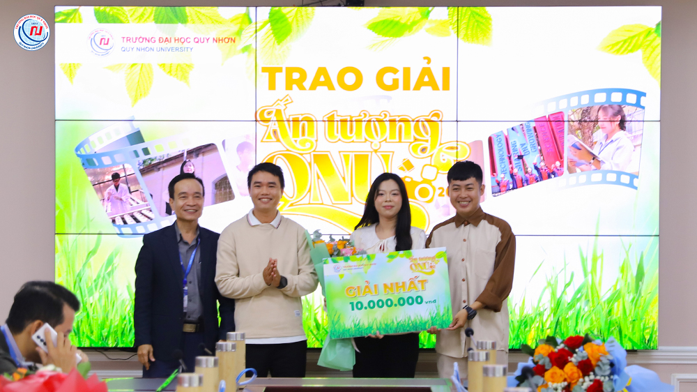 “Nét vẽ bình yên” xuất sắc giành Giải Nhất tại cuộc thi “Ấn tượng QNU năm 2025”